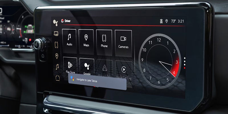 Sierra 1500 touchscreen display