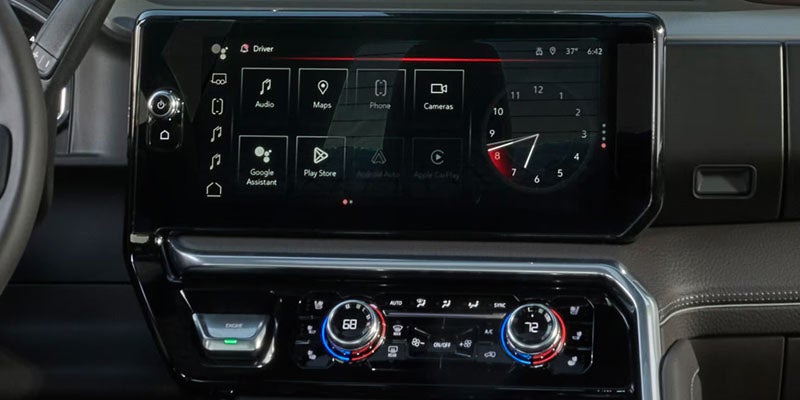 Technology Touchscreen and connectivity