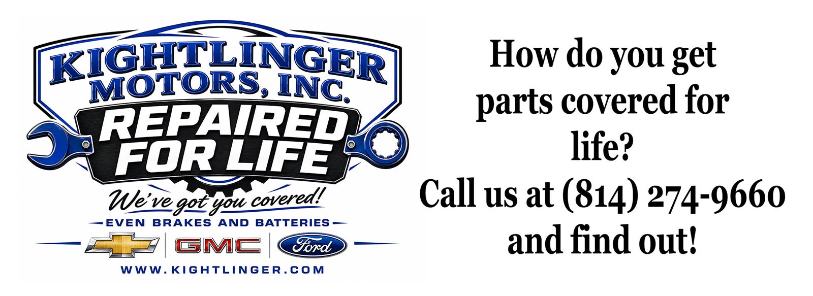 Kightlinger Motors GMC | Repaired for Life
